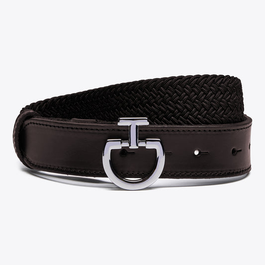 Cavalleria Toscana Women’s Elastic belt with CT buckle