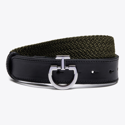 Cavalleria Toscana Women’s Elastic belt with CT buckle