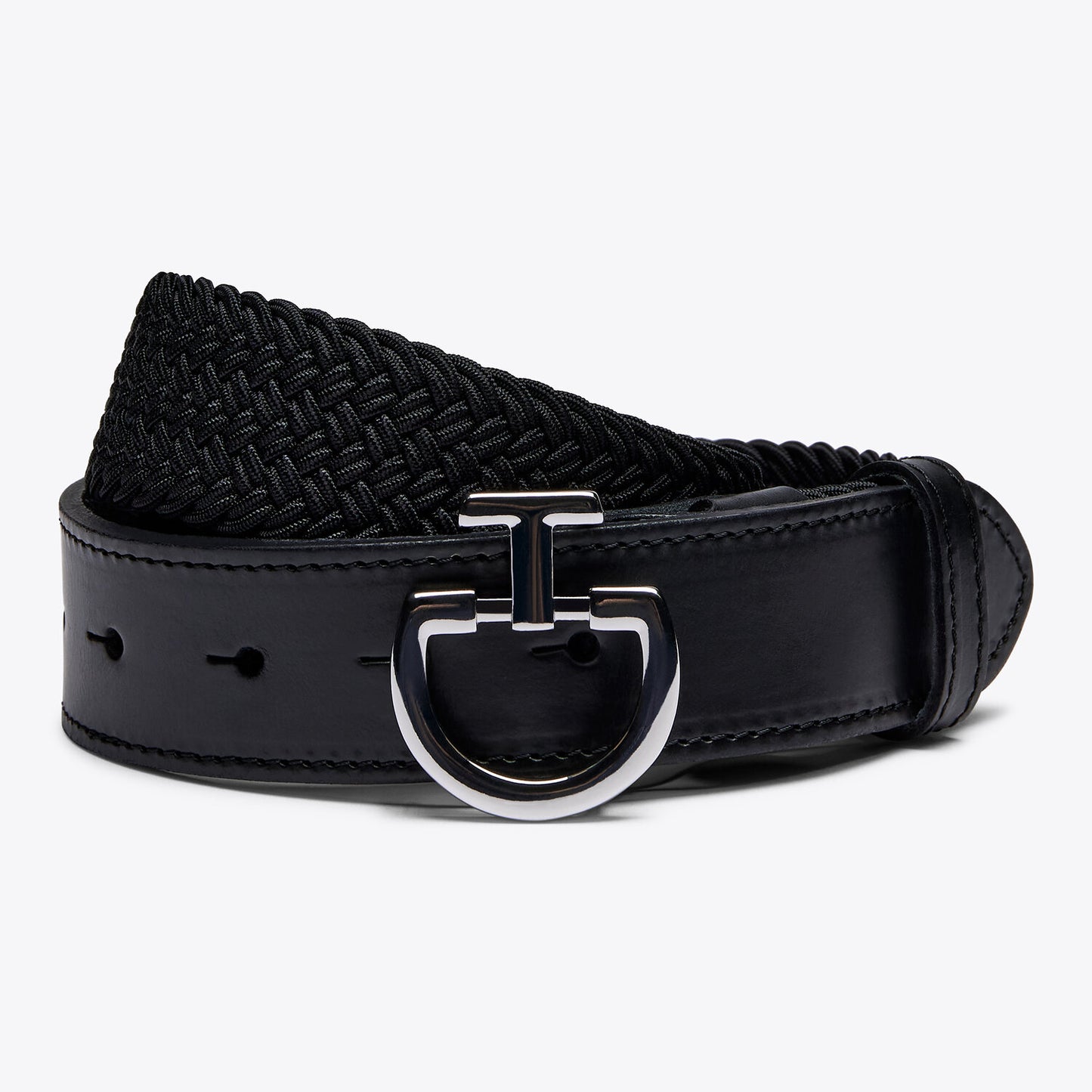 Cavalleria Toscana CT Men’s Elastic Belt CT Clasp