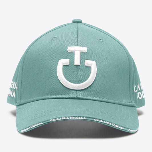 Cavalleria Toscana Cotton Baseball Cap with Embroidered Logo