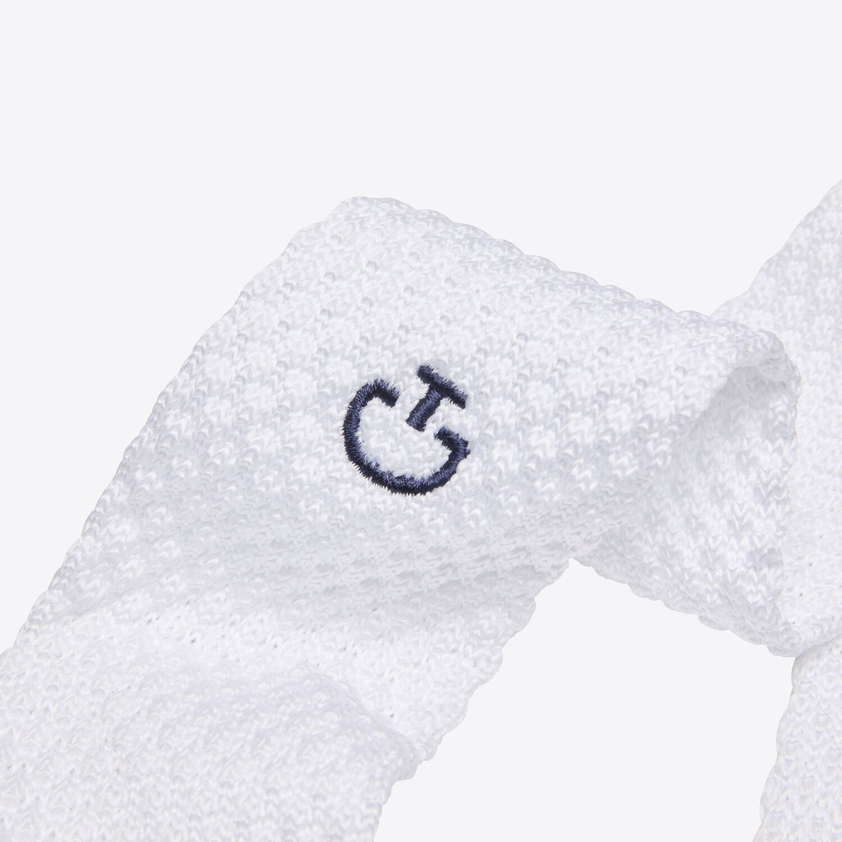 Cavalleria Toscana Knitted Tie with Tie Clip