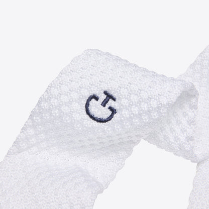 Cavalleria Toscana Knitted Tie with Tie Clip