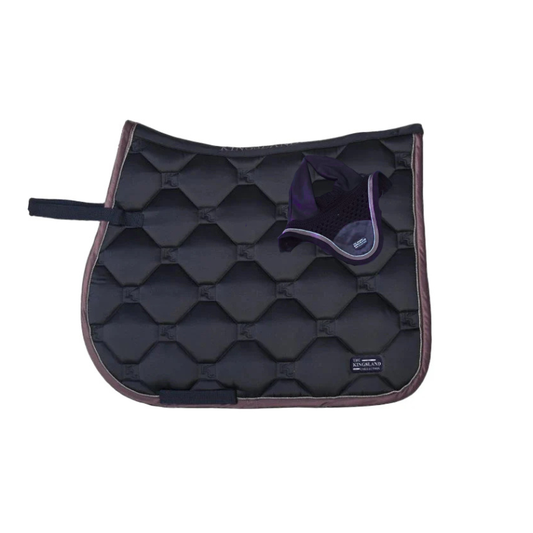 (Set) Kingsland KLBlair Satin Saddle Pad Set