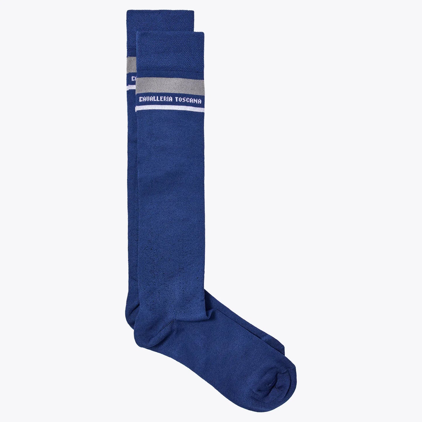 Cavalleria Toscana Embroidered CT Stripe Socks