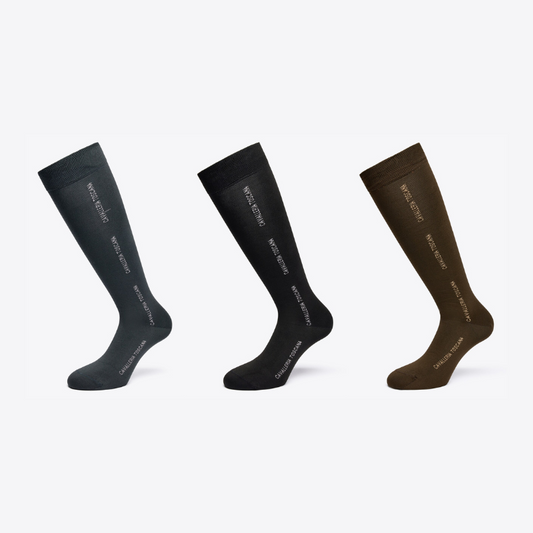 Cavalleria Toscana CT 3-Pack Repeat Logo Sock