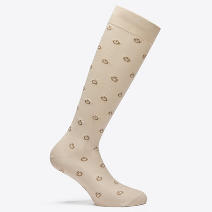 Cavalleria Toscana Technical Jacquard Socks with Micro Logo