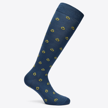 Cavalleria Toscana Mini CT Jacquard Logo Sock