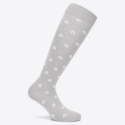 Cavalleria Toscana Mini CT Jacquard Logo Sock