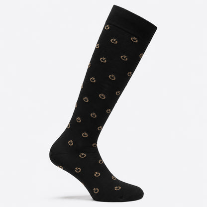 Cavalleria Toscana Technical Jacquard Socks with Micro Logo