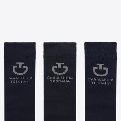 Cavalleria Toscana Pack of 3 Jacquard Socks