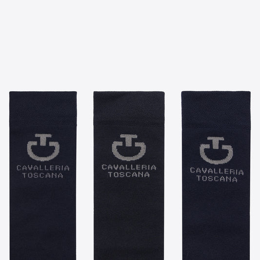 Cavalleria Toscana Pack of 3 Jacquard Socks