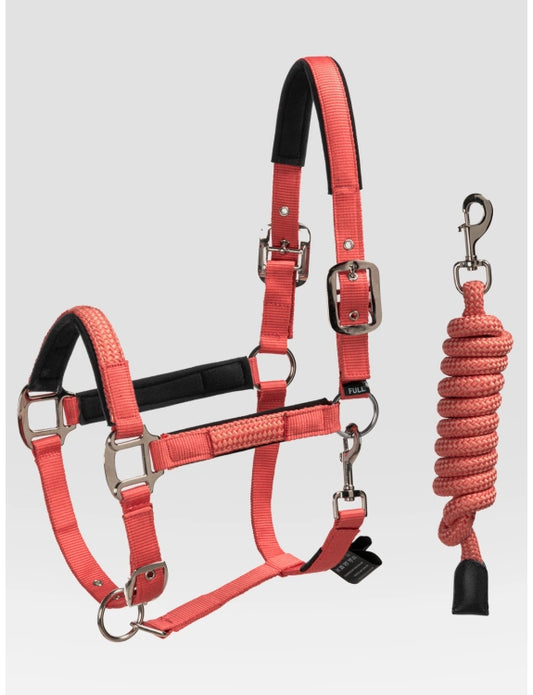 Equiline Ginger Halter and Rope set