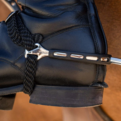 Sprenger ULTRA fit EXTRA GRIP spurs with Balkenhol fastening - Stainless steel, 30 mm rounded