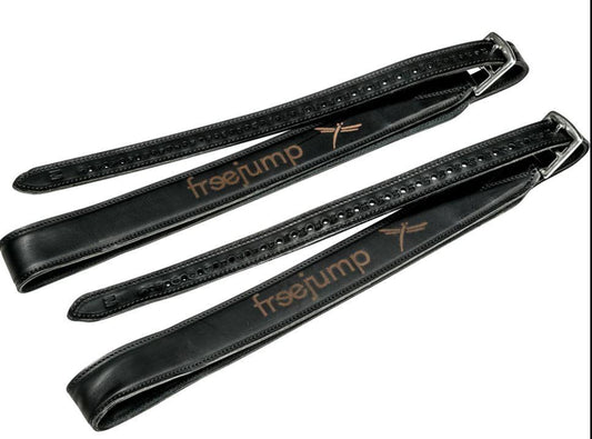 Freejump Stirrups Leather Progrip