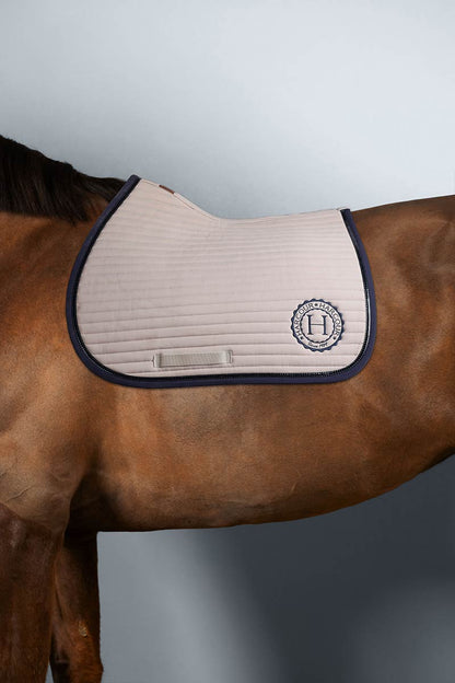 (Set) Harcour Karembar Saddle Pad Rider + Fly Veil Set