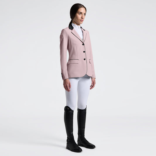 Cavalleria Toscana Women's perforated Competition Jacket with buttons