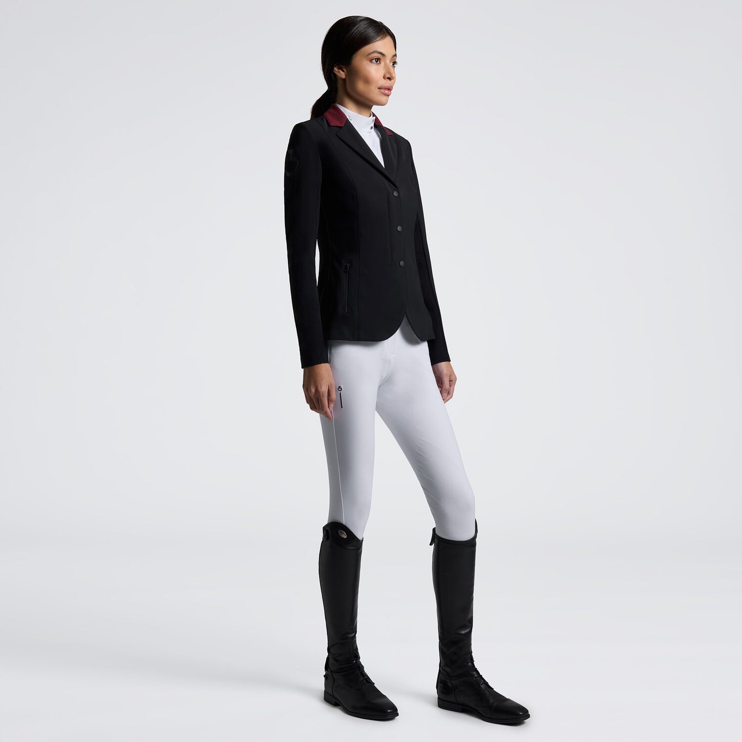 Cavalleria Toscana CT R-EVO Light Tech Knit Zip Riding