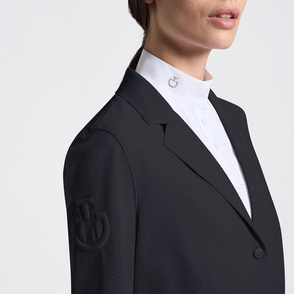 Cavalleria Toscana Women's Raw Cut Competition Jacket with buttons