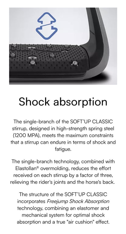 Freejump Stirrups Soft Up Classic Plus Stirrups
