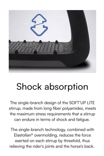 Freejump Stirrups Soft Up Lite Stirrups