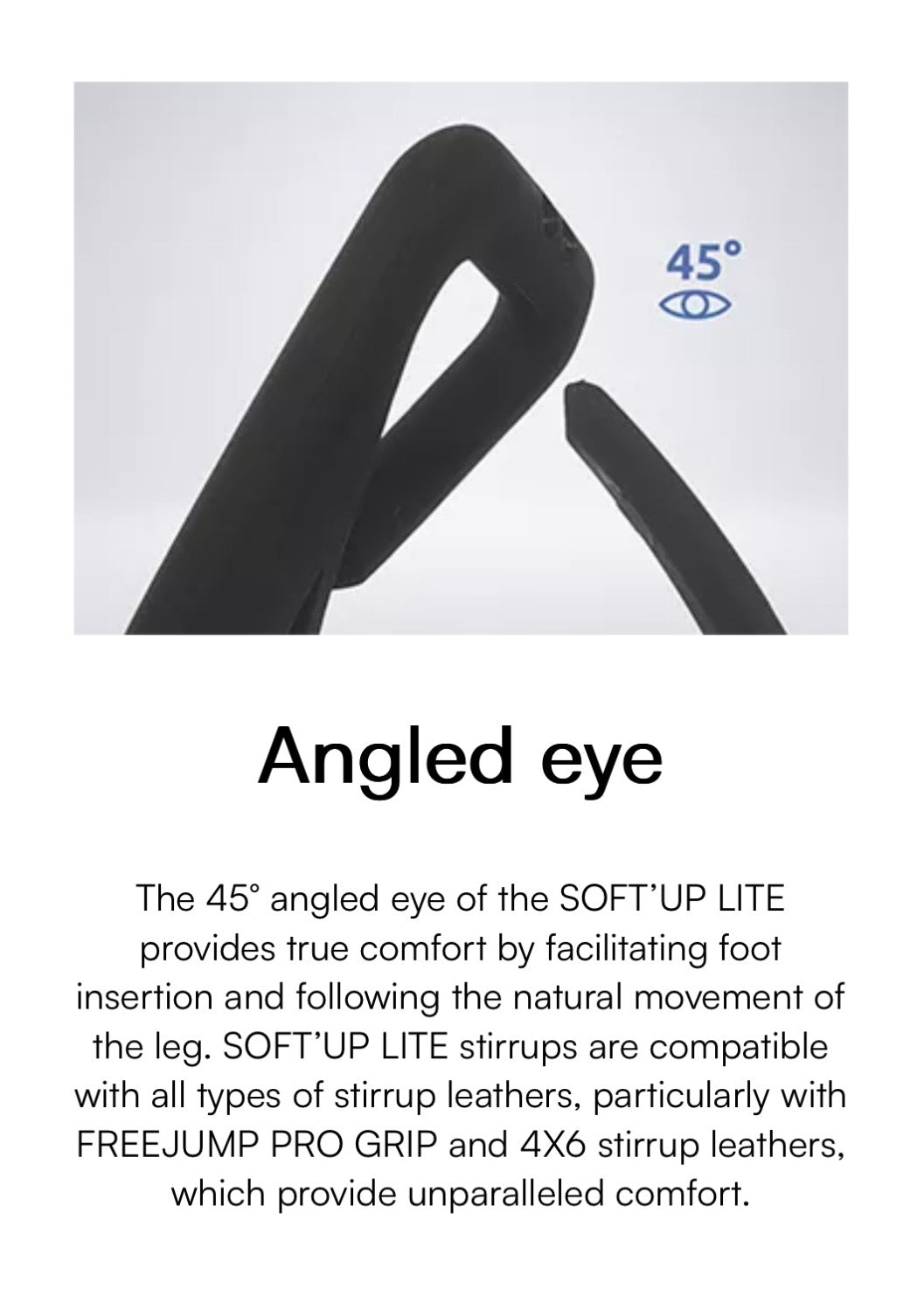 Freejump Stirrups Soft Up Lite Stirrups