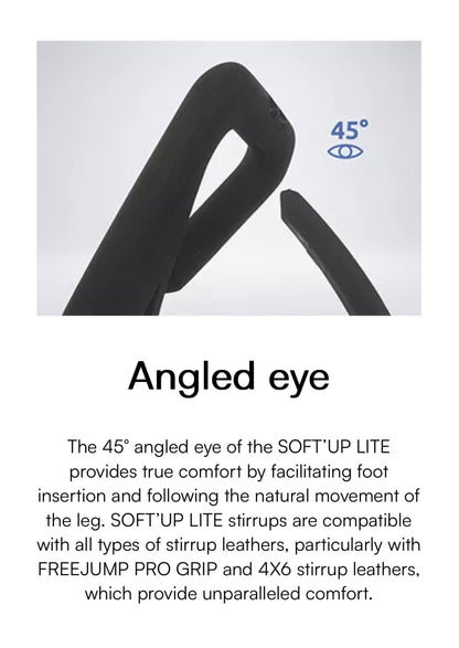 Freejump Stirrups Soft Up Lite Stirrups