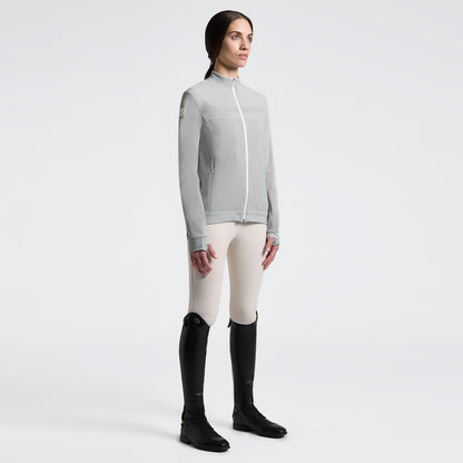 Cavalleria Toscana Women's Sweatshirt in Tech Knit with Zip