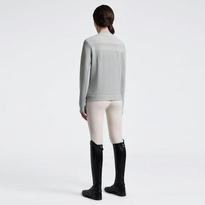 Cavalleria Toscana Women's Sweatshirt in Tech Knit with Zip