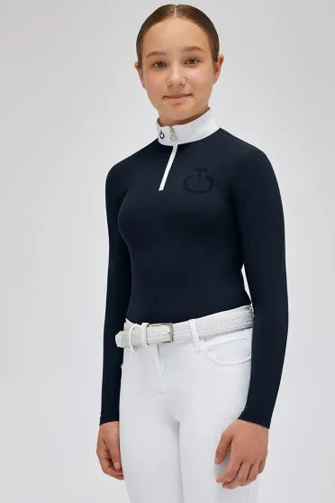 Cavalleria Toscana CT Jersey L/S Competition Polo