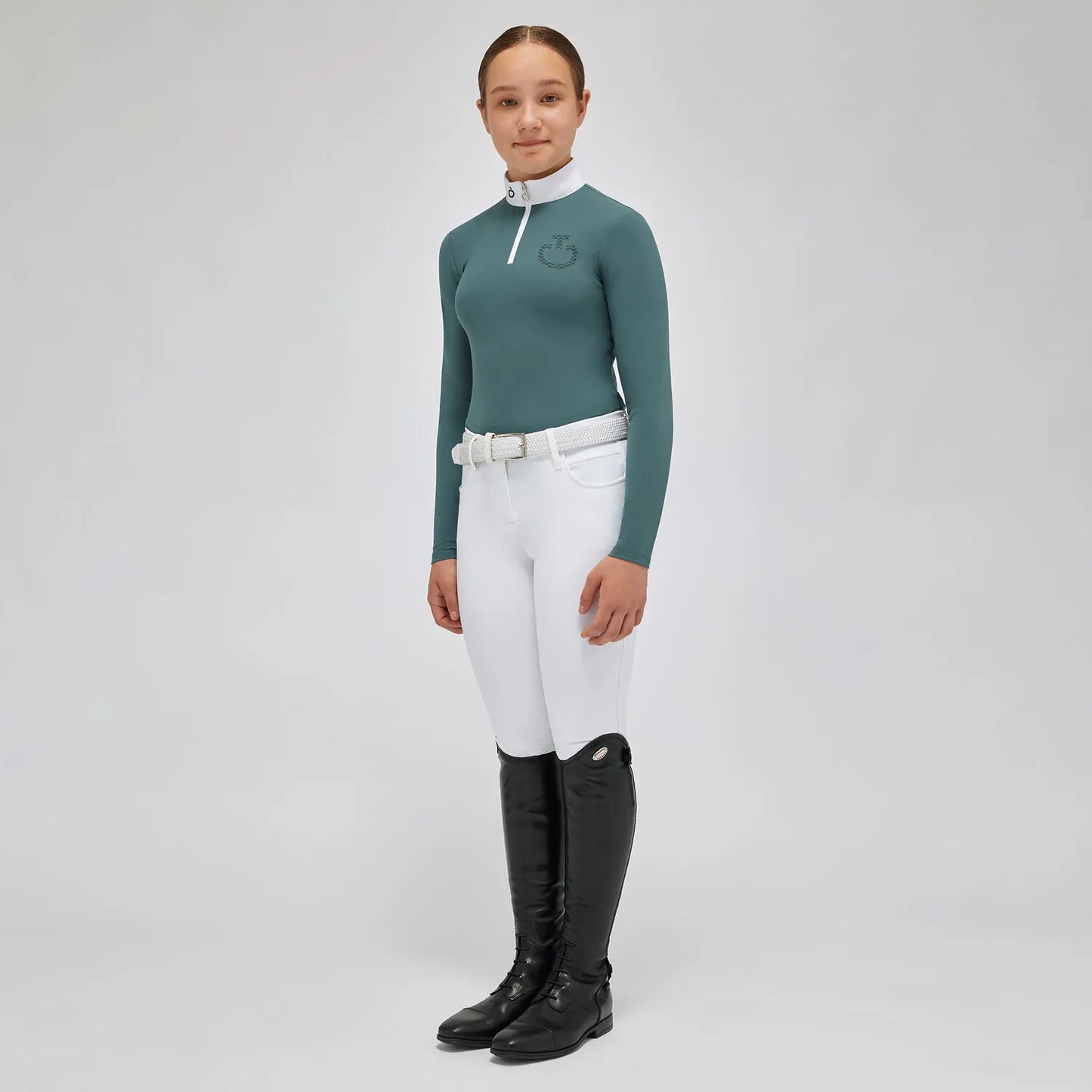 Cavalleria Toscana CT Jersey L/S Competition Polo