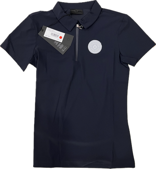 Cavalleria Toscana CT Jersey S/S Zip Training Polo