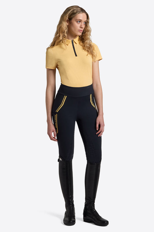 Rider's Gene RG S/S Training Zip Polo