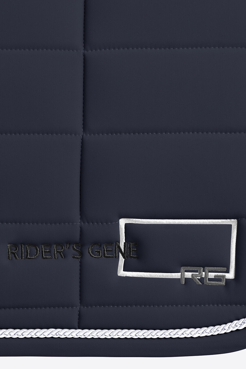 (Set) Rider's Gene Jumping Saddle Pad and Earnet