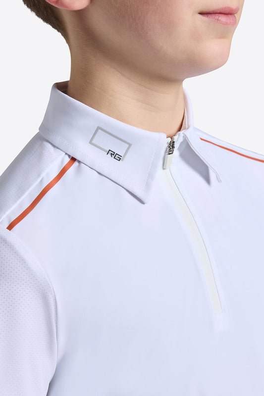 Rider's Gene RG L/S Jersey w/Perforated Insert Competition Shirt