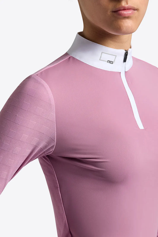 Rider's Gene Long Sleeve Jacquard Jersey Competition Shirt for Girls