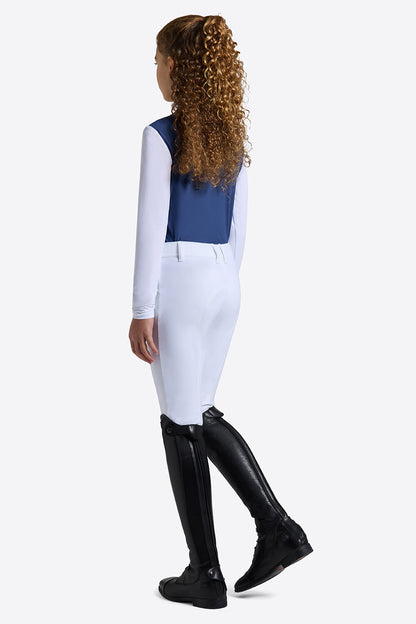 Rider's Gene RG L/S Jersey w/Perforated Insert Competition Shirt