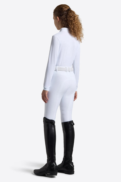 Rider's Gene RG Girls' L/S Jersey w/Bib Competition Shirt