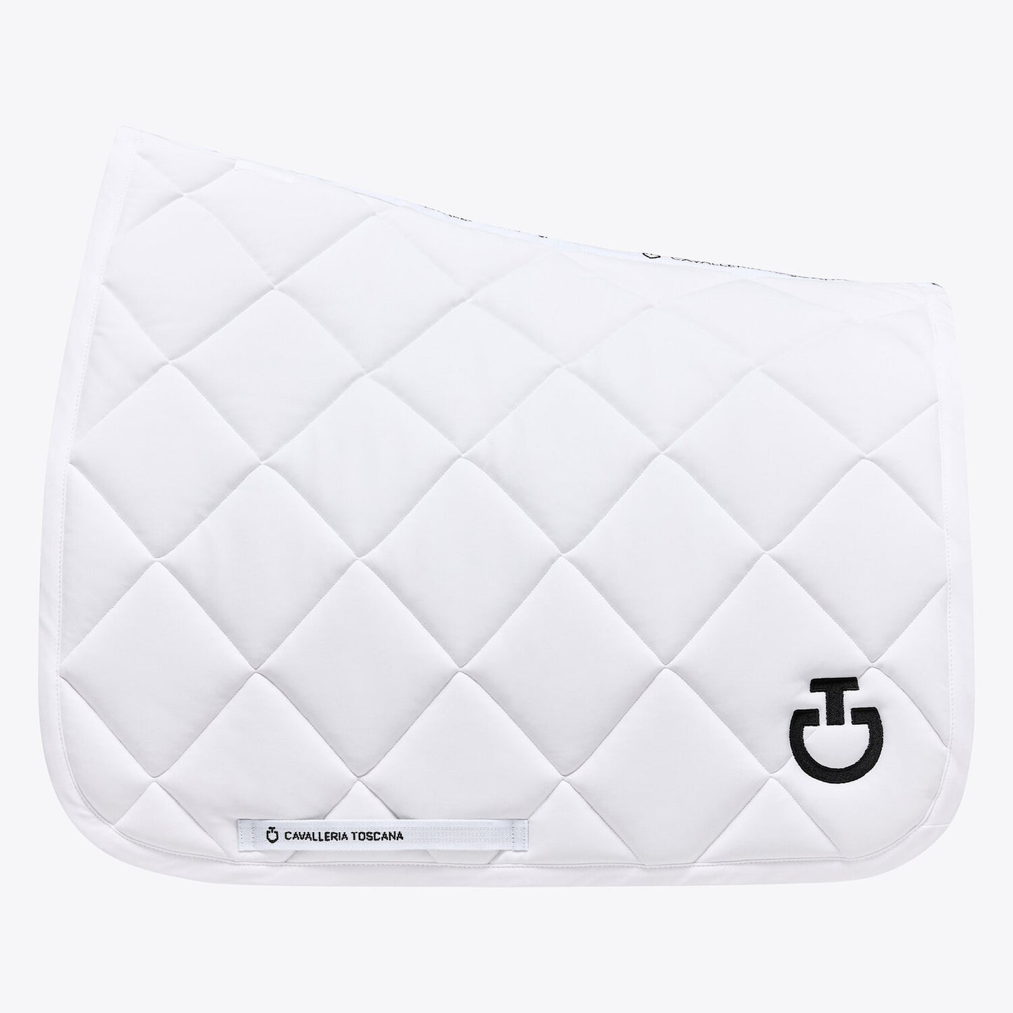 Cavalleria Toscana Diamond Quilted Jersey Jumping Saddle Pad