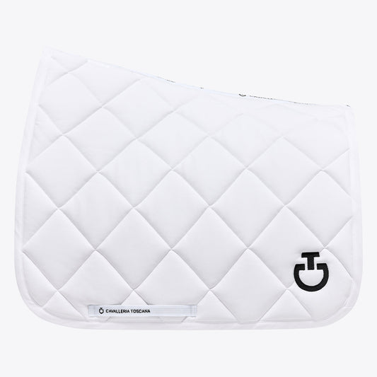 Cavalleria Toscana Diamond Quilted Jersey Jumping Saddle Pad