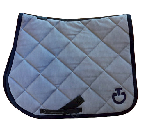 Cavalleria Toscana Diamond Quilted Jersey Jumping Saddle Pad