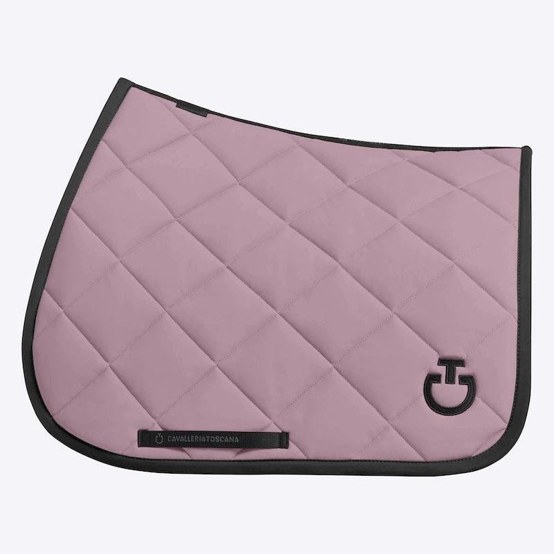 Cavalleria Toscana Diamond Quilted Jersey Jumping Saddle Pad