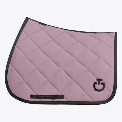 Cavalleria Toscana Diamond Quilted Jersey Jumping Saddle Pad