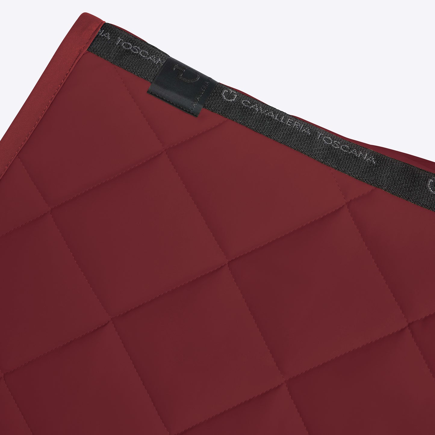 Cavalleria Toscana Diamond Quilted Jersey Jumping Saddle Pad