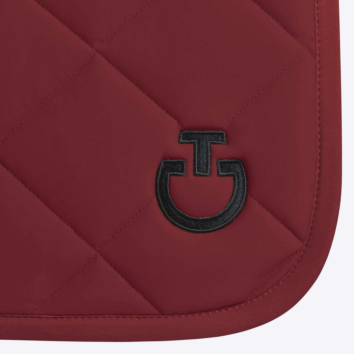 Cavalleria Toscana Diamond Quilted Jersey Jumping Saddle Pad