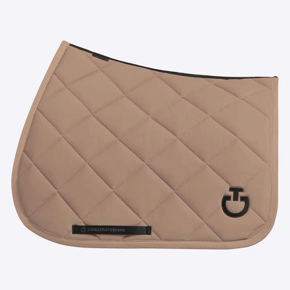 Cavalleria Toscana Diamond Quilted Jersey Jumping Saddle Pad