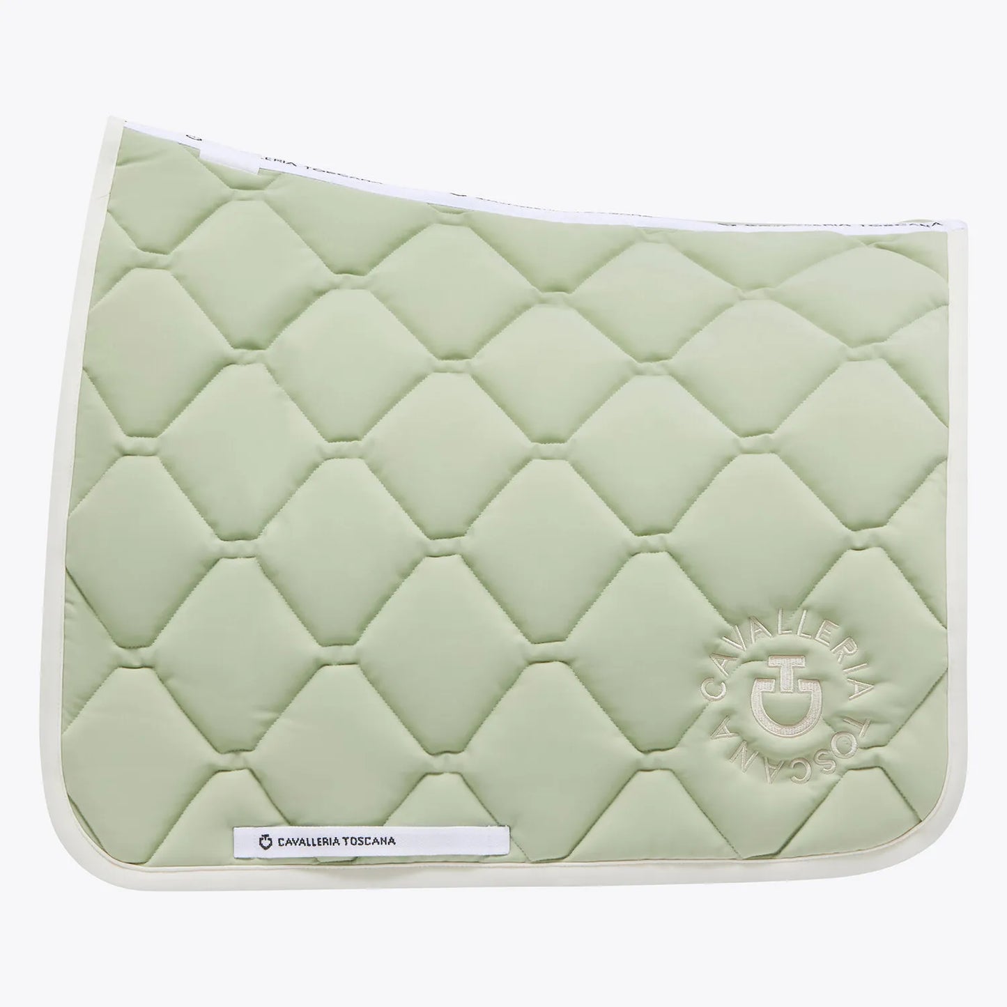 (Set) Cavalleria Toscana CT Orbit Quilted Dressage Saddle Pad Set