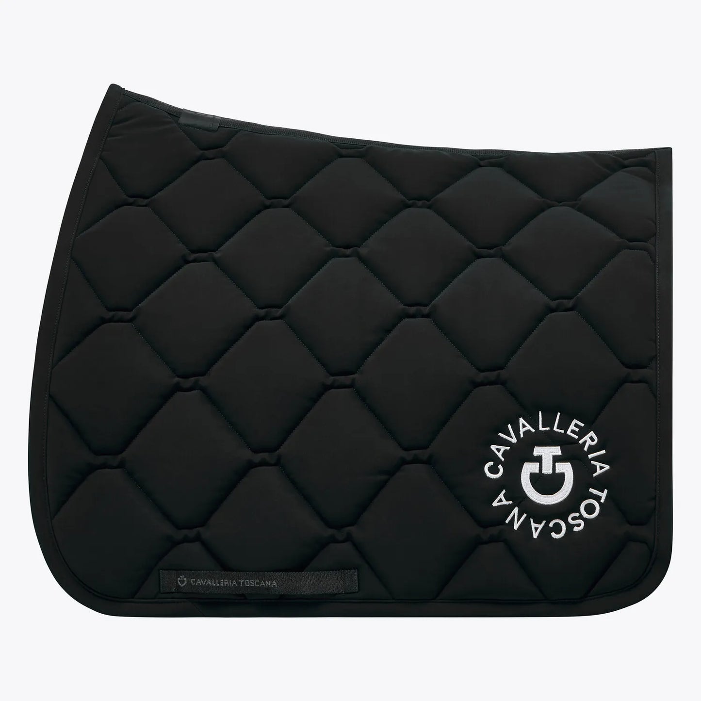 (Set) Cavalleria Toscana CT Orbit Quilted Dressage Saddle Pad Set