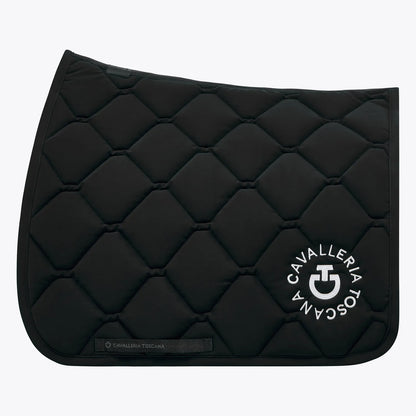 (Set) Cavalleria Toscana CT Orbit Quilted Dressage Saddle Pad Set