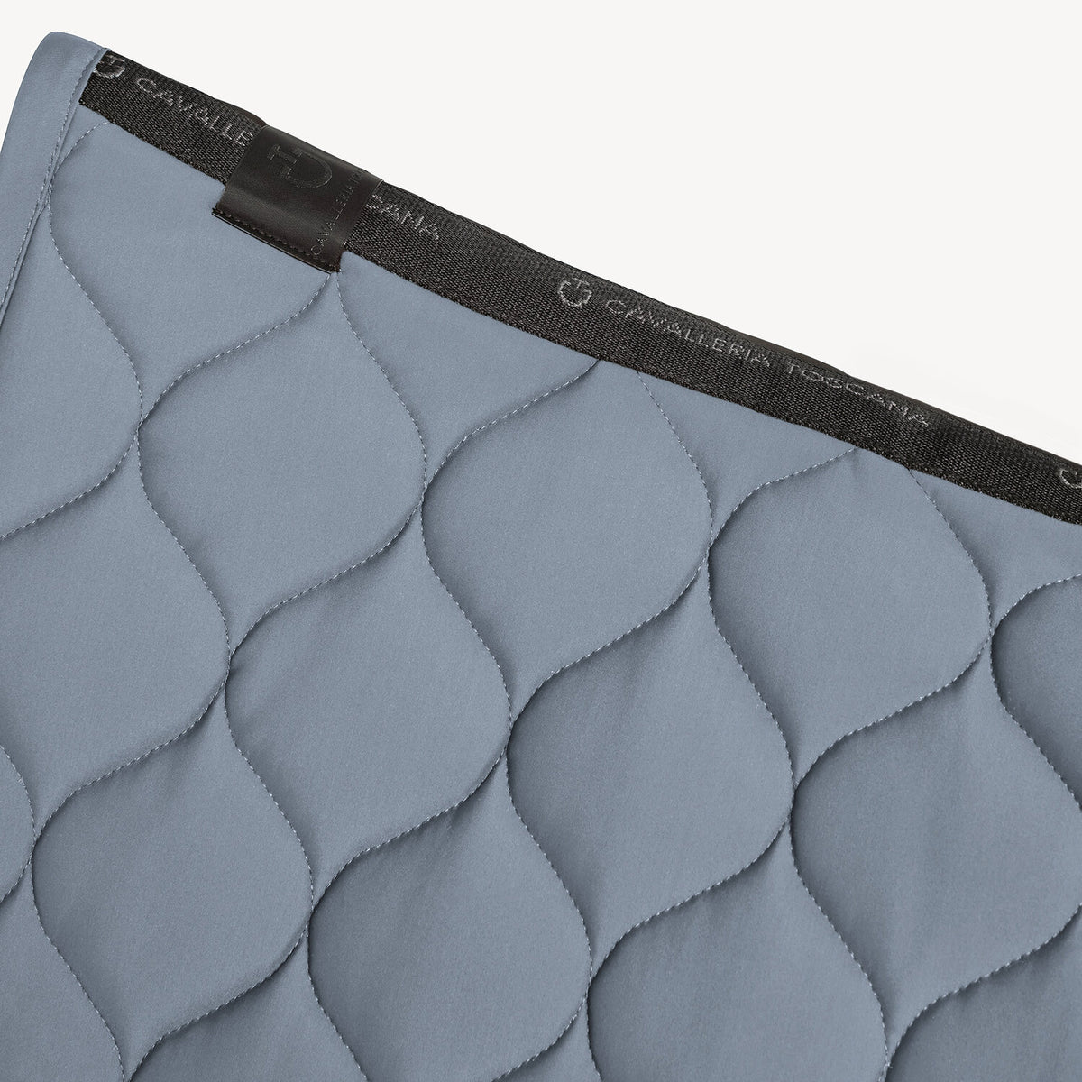 Cavalleria Toscana Circular-Quilted Jumping Saddle Pad in Jersey