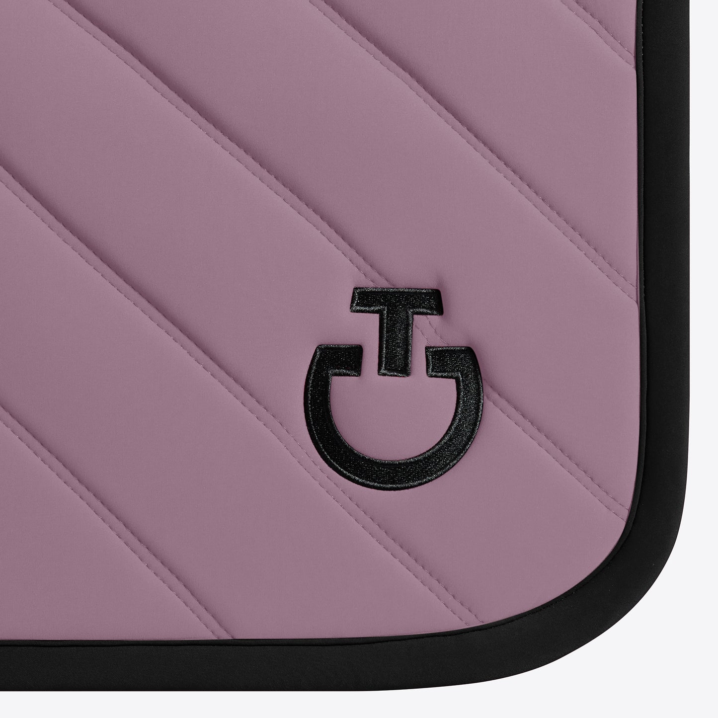 Cavalleria Toscana CT Diamonds and Lines Quilted Jumping Saddle Pad
